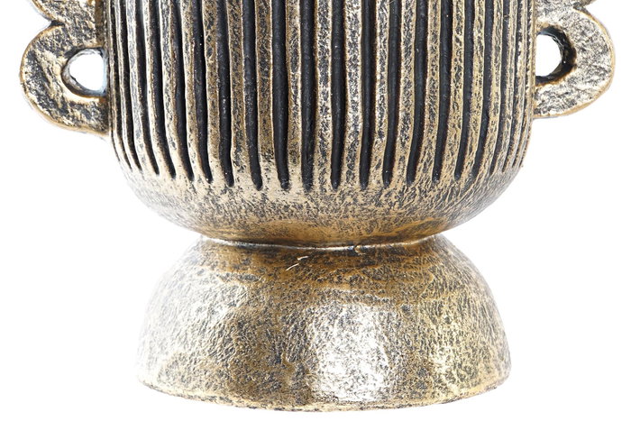 DKD Home Decor Jarrón Magnesia Envejecido Dorado DKD Home Decor Jarrón Magnesia Envejecido Dorado