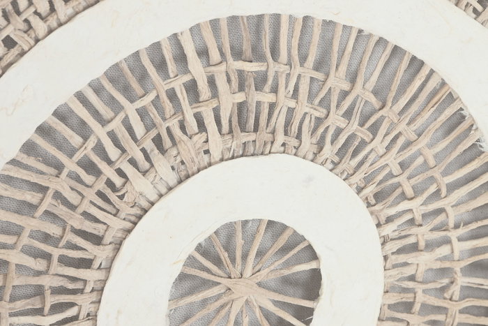 DKD Home Decor Cuadro Moderno Blanco Negro Cristal Ps Fibra 4 x 90 x 90 cm (2 Unidades)