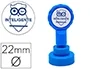 Artline Sello Emoticono Inteligente Color Azul Diámetro 22 mm Ideal Uso Escolar