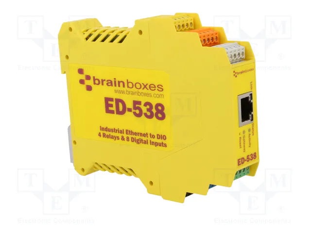 BRAINBOXES ED-538 Módulo de automatización puerta Modbus BRAINBOXES ED-538 Módulo de automatización puerta Modbus