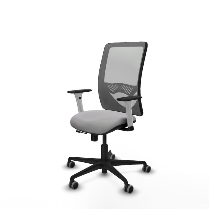 PIQUERAS Y CRESPO Silla de oficina Zulema Gris con mecanismo Sincro/Traslack PIQUERAS Y CRESPO Silla de oficina Zulema Gris con mecanismo Sincro/Traslack