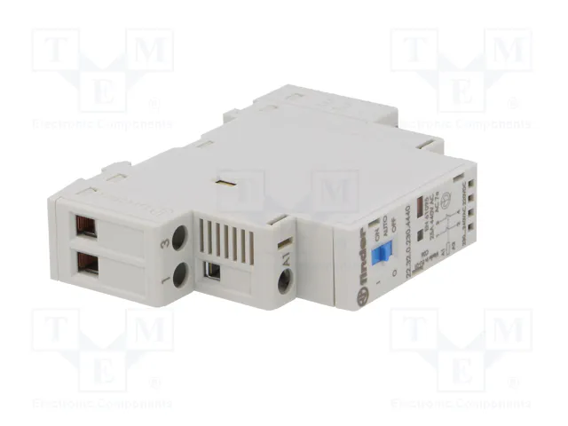 FINDER Contactor de Instalación Modular 2-polar 25A 230VAC/230VDC NC x2