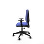 PIQUERAS Y CRESPO Silla de oficina Elche, Mecanismo Asincro, Azul claro