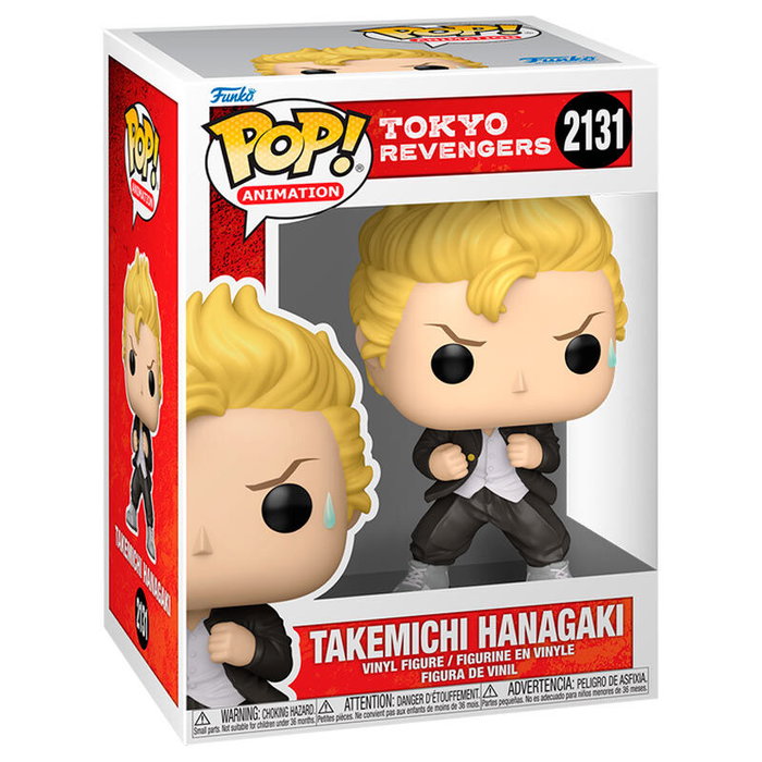 Funko Figura POP Tokyo Revengers Takemichi Hanagaki Vinilo en Caja Regalo Funko Figura POP Tokyo Revengers Takemichi Hanagaki Vinilo en Caja Regalo