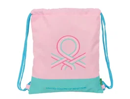 Bolsa Mochila con Cuerdas Benetton Dolce Multicolor 35 x 40 x 1 cm