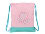 Bolsa Mochila con Cuerdas Benetton Dolce Multicolor 35 x 40 x 1 cm