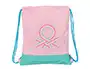 Bolsa Mochila con Cuerdas Benetton Dolce Multicolor 35 x 40 x 1 cm