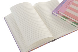 DKD Home Decor Libreta Bella Vita Urban Multicolor 1.5 x 21 x 15 cm (6 Unidades)