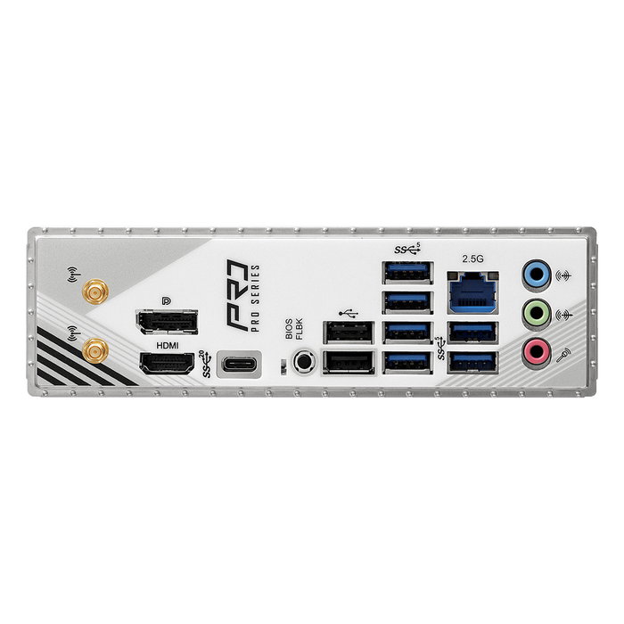 ASRock B860 Pro RS WiFi - Placa Base ATX Intel LGA 1851 para Intel Core Ultra (Series 2) - DDR5 256GB, Wi-Fi 6E, 2.5GbE, 4 SATA, 3 M.2, DisplayPort, HDMI