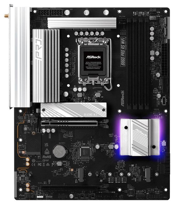 ASRock B860 Pro RS WiFi DDR5 ATX Intel B860 LGA 1851