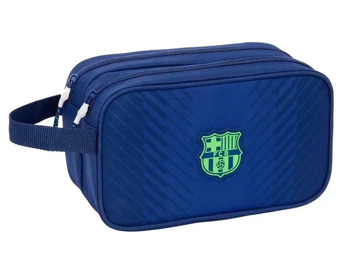 Safta Neceser Adaptable al Carro F.C. Barcelona Navy Blue 26x15x12,5cm
