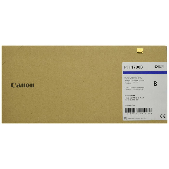 Canon PFI-1700B Cartucho de tinta Azul 700 ml