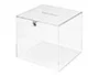 Archivo 2000 Urna Electoral 2000 Cuadrada Metacrilato Transparente con Cerradura y 2 Llaves 300x300x300 mm
