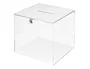 Archivo 2000 Urna Electoral 2000 Cuadrada Metacrilato Transparente con Cerradura y 2 Llaves 300x300x300 mm
