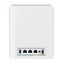 ASUS ZenWiFi BT10 Router Mesh WiFi 7 Tribanda (2.4GHz/5GHz/6GHz) hasta 18 Gbps, Dual Puerto 10G, AiMesh, Blanco, 1 Unidad
