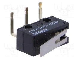 Aratas (Formerly Omron Components) Microconmutador SNAP ACTION D2F-01L-A1 con palanca SPDT