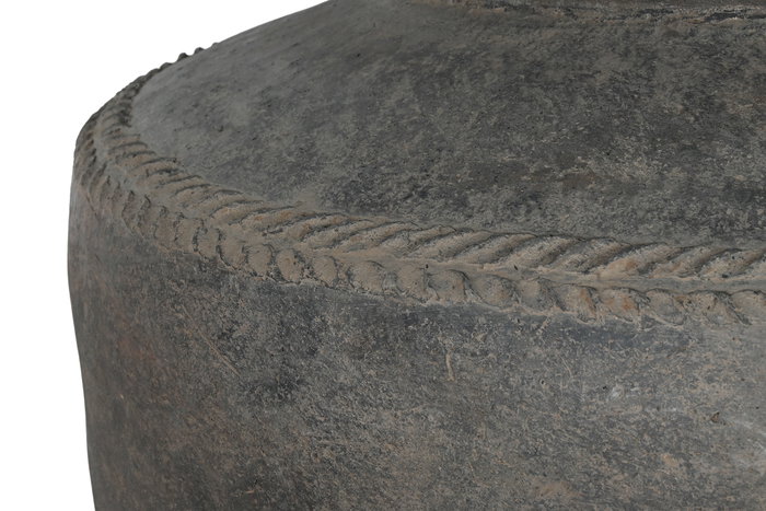 DKD Home Decor Ánfora de Terracota Negra Pieza Única Antigua DKD Home Decor Ánfora de Terracota Negra Pieza Única Antigua