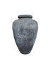 DKD Home Decor Ánfora de Terracota Negra Pieza Única Antigua