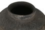 DKD Home Decor Ánfora de Terracota Negra Pieza Única Antigua