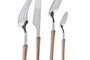 DKD Home Decor Set de Cubertería Classic Mision de 16 Piezas en Plateado