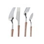 DKD Home Decor Set de Cubertería Classic Mision de 16 Piezas en Plateado