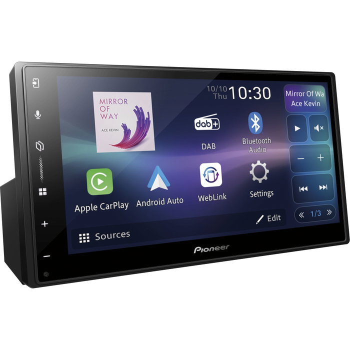 Pioneer SPH-DA77DAB Negro