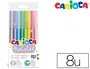 Carioca Rotulador Pastel Blister 8 Unidades Colores Surtidos Punta Fina