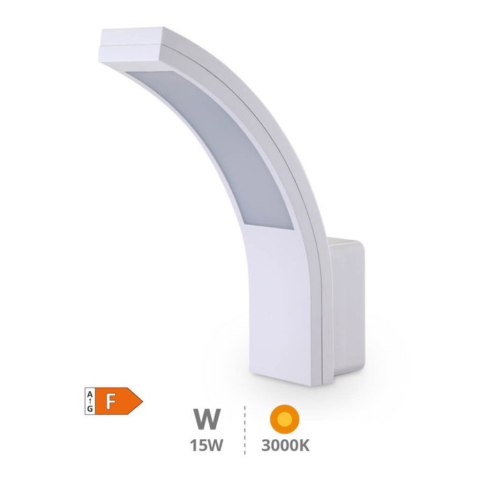 GSC Evolution Aplique pared LED Padum 15W 3000K Blanco GSC Evolution Aplique pared LED Padum 15W 3000K Blanco