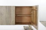 DKD Home Decor Buffet de Mango y Metal Gris y Dorado