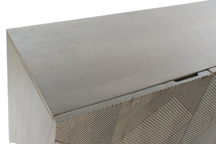 DKD Home Decor Buffet de Mango y Metal Gris y Dorado DKD Home Decor Buffet de Mango y Metal Gris y Dorado