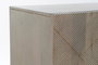 DKD Home Decor Buffet de Mango y Metal Gris y Dorado