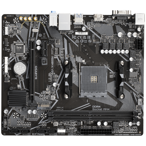 GIGABYTE A520M K V2 AM4 DDR4 Micro ATX