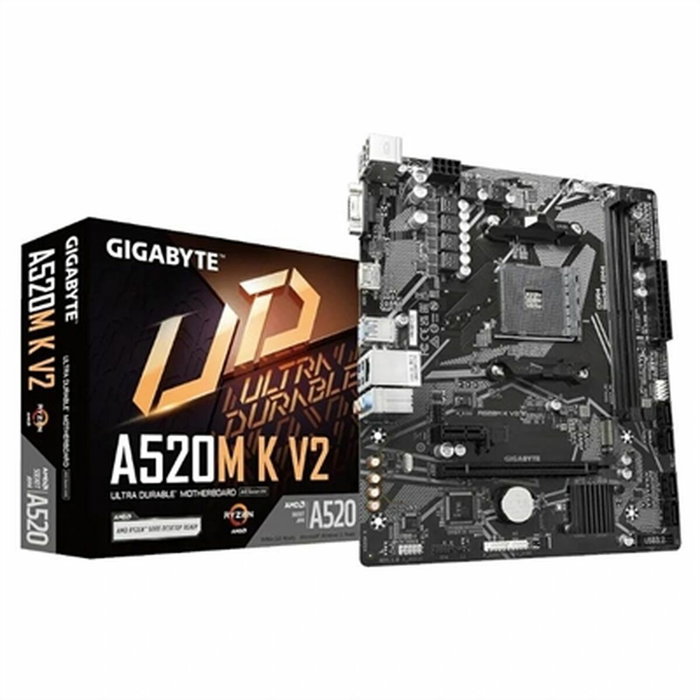 GIGABYTE A520M K V2 AM4 DDR4 Micro ATX