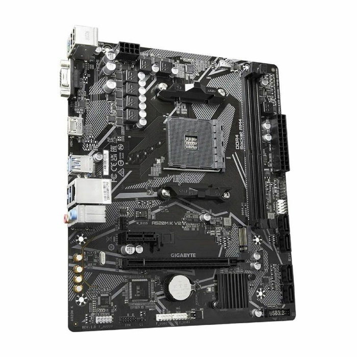 GIGABYTE A520M K V2 AM4 DDR4 Micro ATX