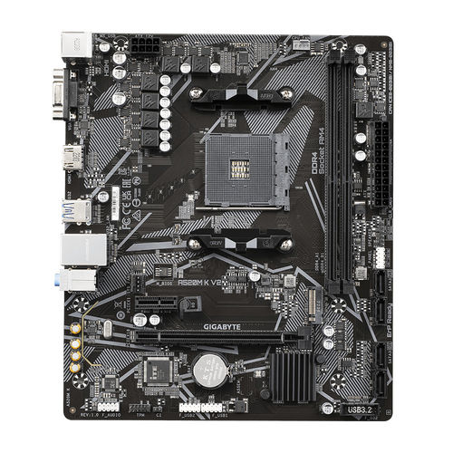 GIGABYTE GA-A520M-K-V2 Placa Base AMD AM4 DDR4 HDMI PCIe 3.0 4SATA3 USB3.2 M-ATX GIGABYTE GA-A520M-K-V2 Placa Base AMD AM4 DDR4 HDMI PCIe 3.0 4SATA3 USB3.2 M-ATX