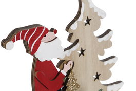 DKD Home Decor Figura Decorativa Multicolor 5 x 20 x 18 cm (2 Unidades)