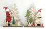 DKD Home Decor Figura Contrachapado Multicolor Surtido de 2 Unidades