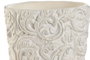DKD Home Decor Set de 2 Maceteros de Cemento Crudo 24x24x28 cm