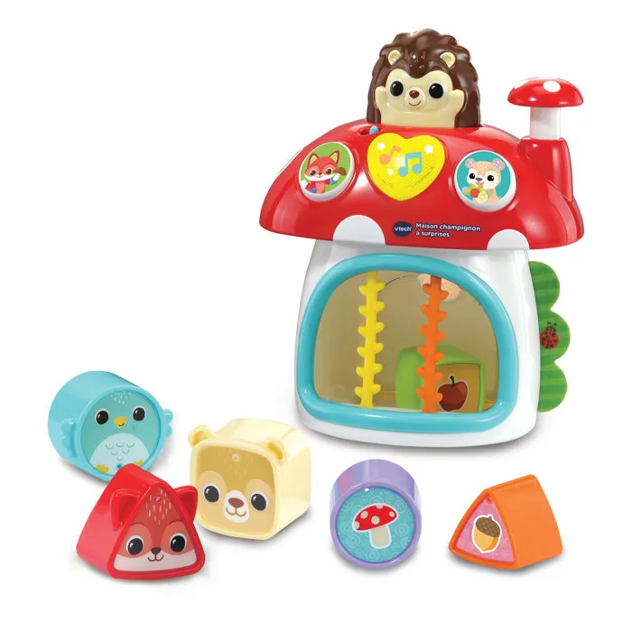 Vtech Baby Casa de Hongos con Sorpresas Multicolor - Juego Educativo para Bebé