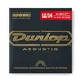 Dunlop Cuerdas Acústica Phosphor Bronze Light 12-54 Juego para Guitarra