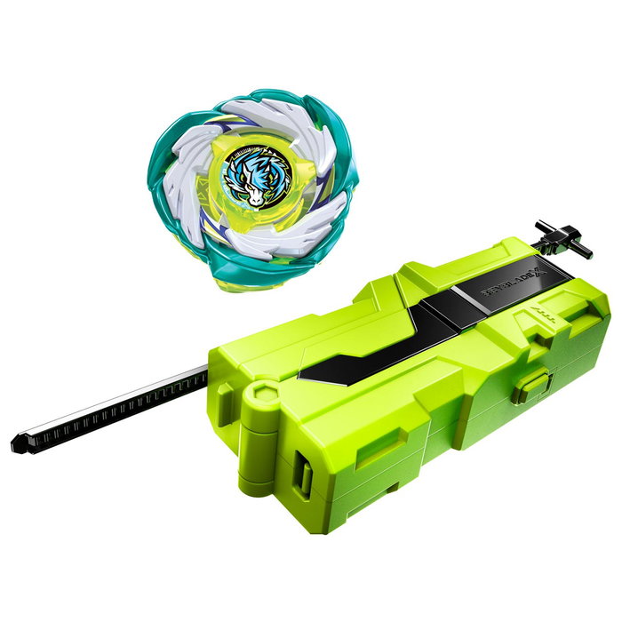 Hasbro Beyblade X Biscayne G2350 con lanzador portátil