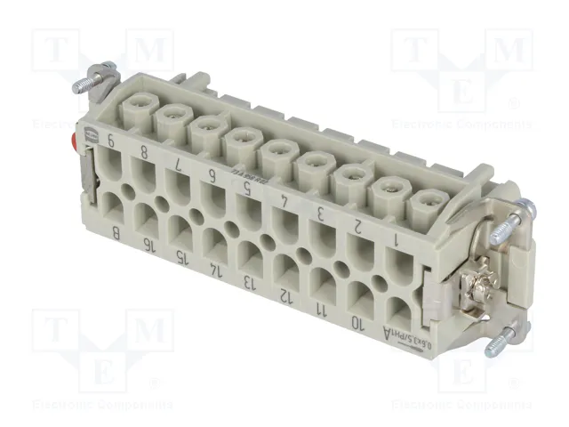 HARTING Han Hv E® Conector Hembra HDC Han 16HvE-F-s