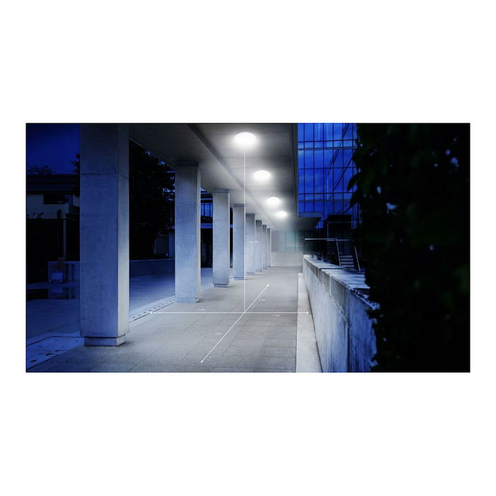 Steinel DL VARIO QUATTRO PRO WW WS Aplique LED Blanco Cálido IP54 Exterior Profesional