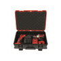 Einhell Maletín de sistema E-Case S-F con 2 revestimientos de espuma (negro/rojo)