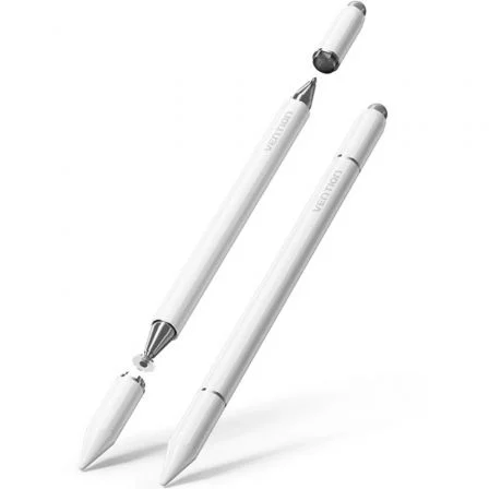 Vention Lápiz Óptico KQLW0 Blanco - Stylus Magnético 3 en 1 para Tablets y Móviles Android y Apple (iOS) y Windows Vention Lápiz Óptico KQLW0 Blanco - Stylus Magnético 3 en 1 para Tablets y Móviles Android y Apple (iOS) y Windows