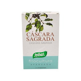 SANTIVERI Cáscara Sagrada 40 Cápsulas para el Tránsito Intestinal Vegano