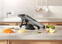Inde Mandolina Ajustable de Cocina, 3 Funciones de Corte, Acero Inoxidable, Dimensiones 41.1 x 17.6 x 8.1 cm (6 Unidades)