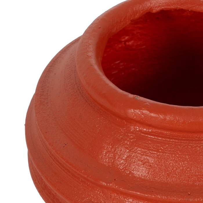 Macetero Terracota Resina Decoración 40 X 40 X 30 cm