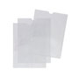 Grafoplas Dosier Uñero Portacarnets PVC 150µ Tamaño Cuarto Transparente