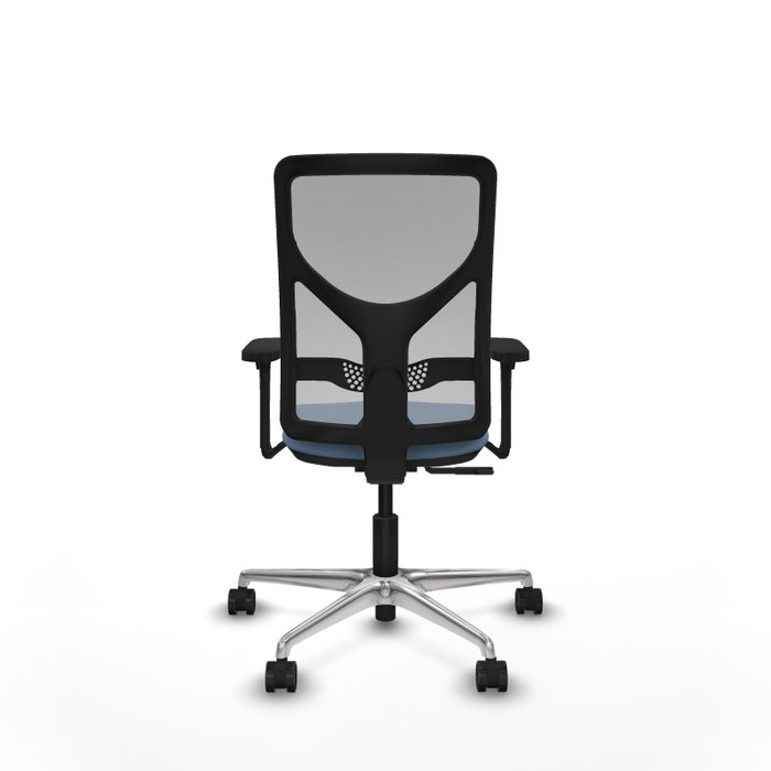 PIQUERAS Y CRESPO Silla de oficina Motilla con mecanismo Sincro, Azul cielo y Gris PIQUERAS Y CRESPO Silla de oficina Motilla con mecanismo Sincro, Azul cielo y Gris